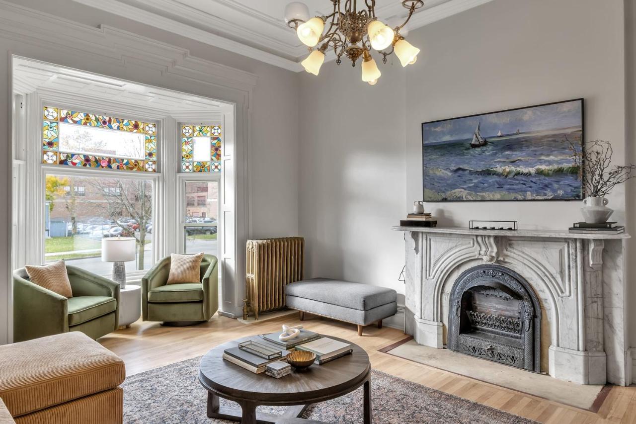 Spacious Second Empire Suite At The Platt Mansion بوفالو المظهر الخارجي الصورة